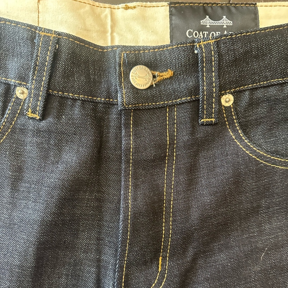 Coat of Arms NYC Selvedge Denim NWOT Size 31